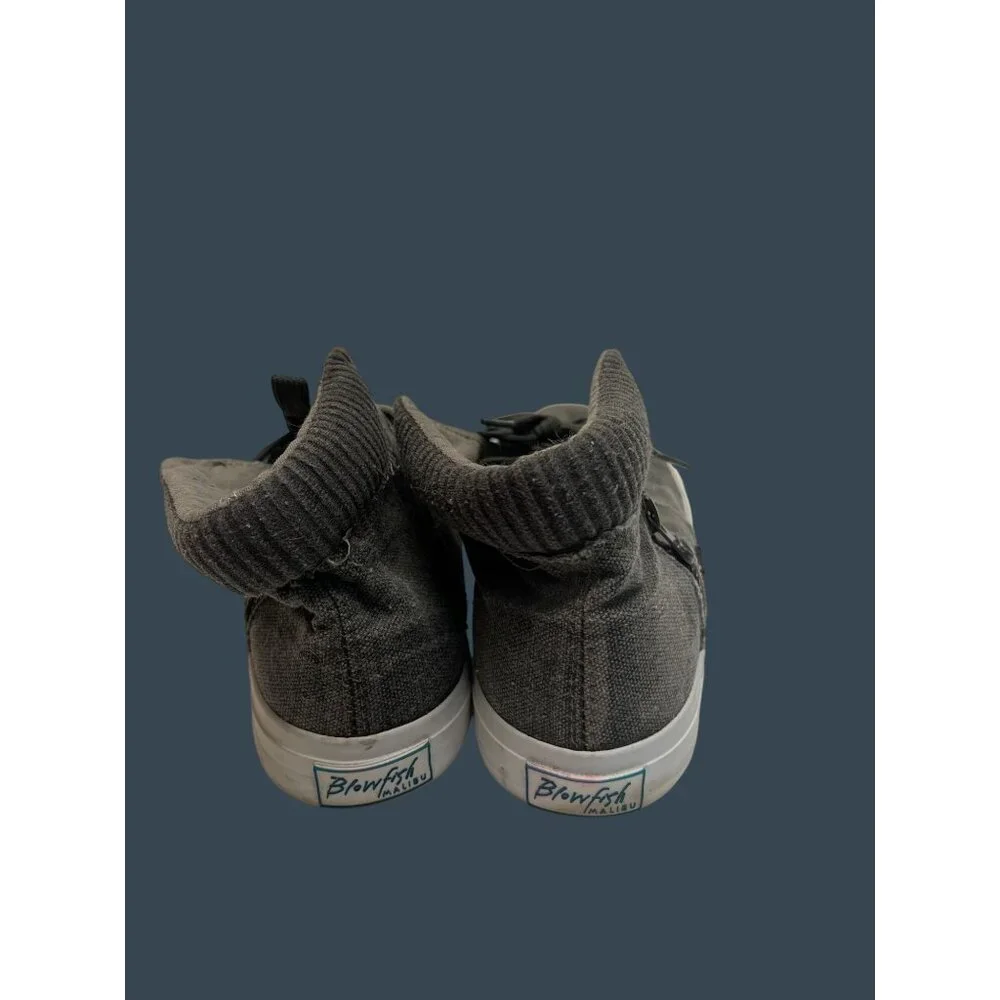 Blowfish Malibu Martini Mid-Top Sneakers womens 10M Camo Canvas Casual Shoes‎